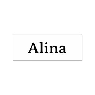 Brand Promotion 1" x 2.5" Rubber Stamp