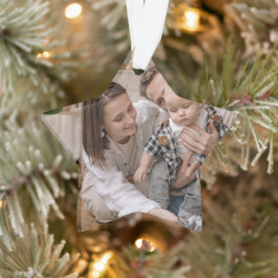 Brand Promotion Photo Acrylic Star Ornament