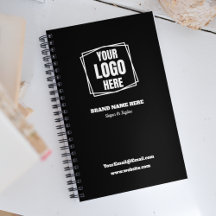 Branded Business Logo Company Promotional Black