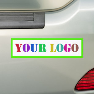 Branded Business Logo Promotional Bumper Stickers