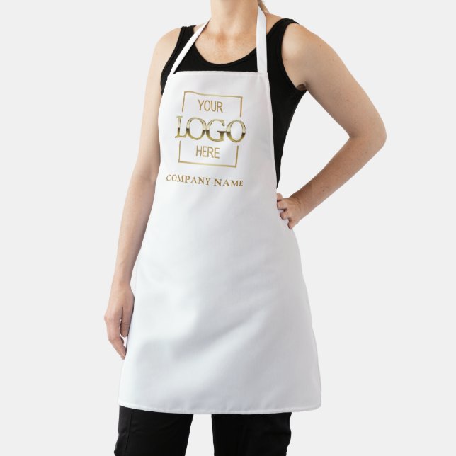 Branded Business Logo Restaurant Uniform Work Apron (Insitu)