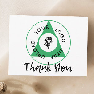 Branded Business Logo Thank You Postcard
