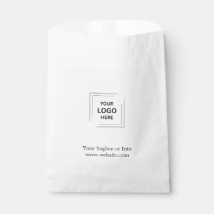 Branded Business Paper Gift Bag Template Design