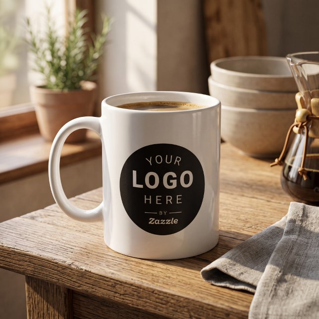 Branded Company Logo Coffee Mug (Creator Uploaded)