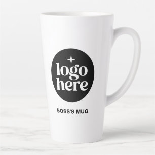 Branded Custom Employee Business Logo Latte Mug