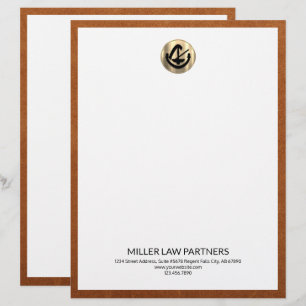 Branded Law Firm Letterhead