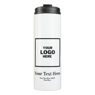 Branded logo  thermal tumbler