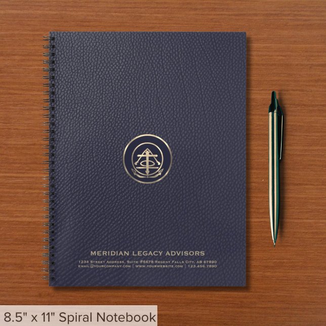 Branded Notebook with Classic Logo (Creator Uploaded)