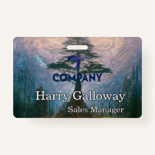 Branded Personalised Corporate Business Company ID Badge