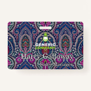 Branded Personalised Corporate Business Company ID Badge