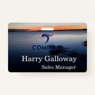 Branded Personalised Corporate Business Company ID Badge