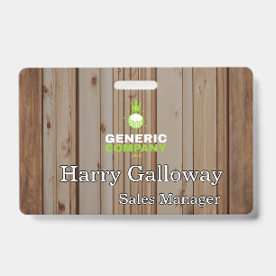 Branded Personalised Corporate Business Company ID Badge