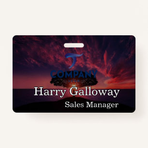 Branded Personalised Corporate Business Company ID Badge