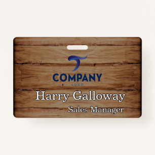 Branded Personalised Corporate Business Company ID Badge