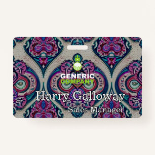 Branded Personalised Corporate Business Company ID Badge