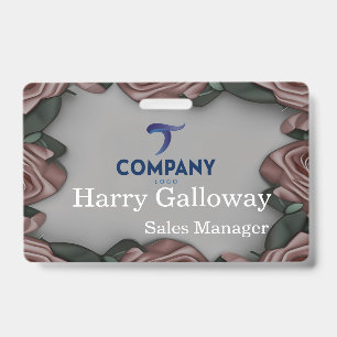 Branded Personalized Corporate Business Company ID Badge