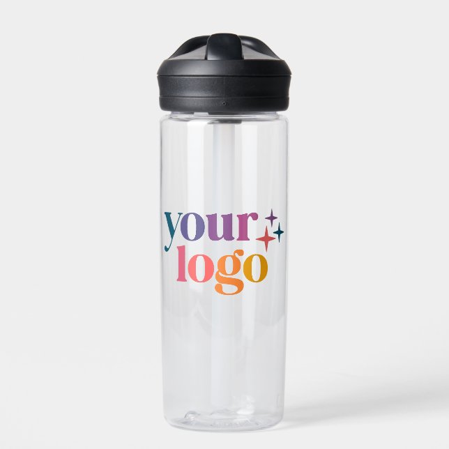 Branded Simple Modern Custom Logo  Water Bottle (Front)