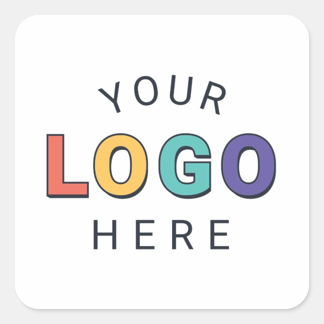 Branded Sticker with Your Logo (Front)
