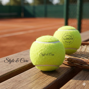 Branded Tennis Ball Promotional Style Artwork