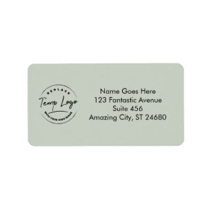 Branded with Your Corporate Logo or Image, Sage Label