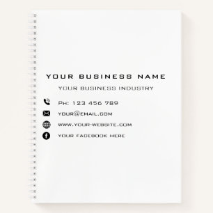 Branded Your Business Notebooks Template