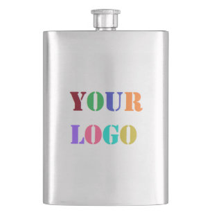 Branded Your Business Promotional Flask Example
