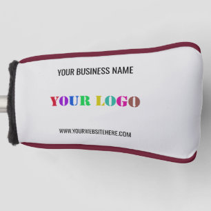 Branded Your Company Logo and Text Golf Head Cover