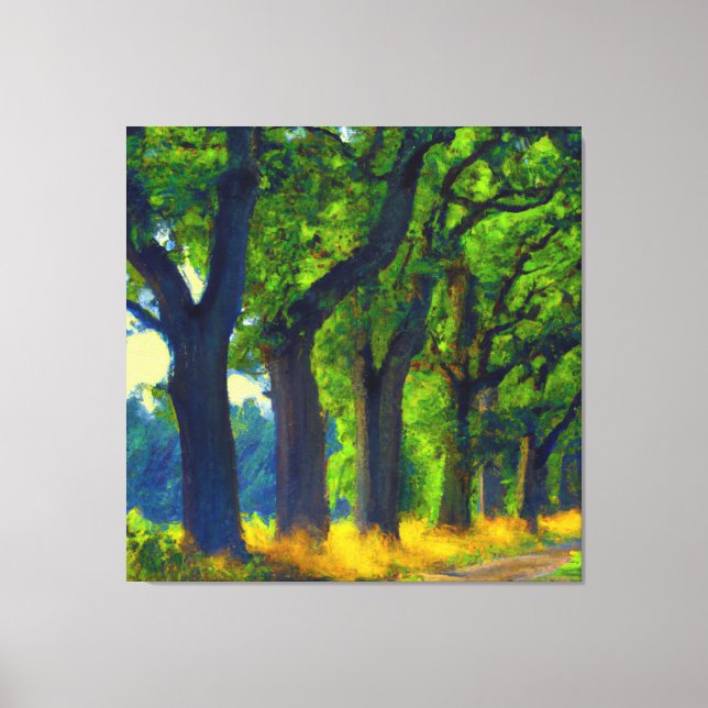 Brandenburg Alley Canvas Print (Front)