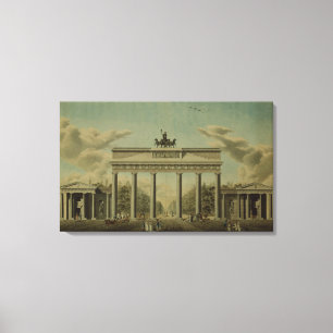 Brandenburg Gate, 1812 Canvas Print
