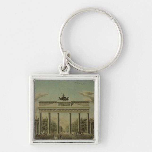 Brandenburg Gate, 1812 Key Ring (Front)