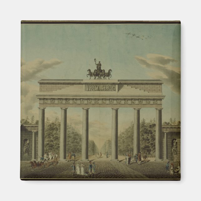 Brandenburg Gate, 1812 Magnet (Front)