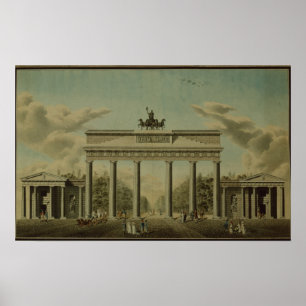Brandenburg Gate, 1812 Poster