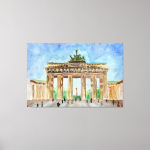 Brandenburg Gate Berlin Canvas Print
