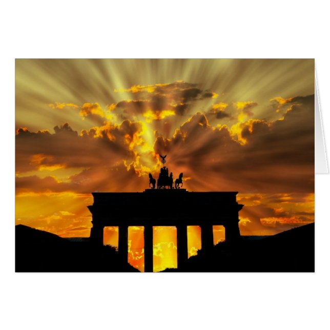 Brandenburg Gate, Berlin, Germany (Front Horizontal)
