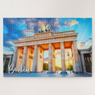 Brandenburg Gate, Berlin, Germany Jigsaw Puzzle