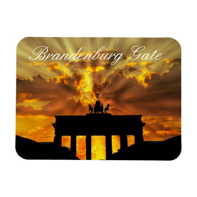 Brandenburg Gate, Berlin, Germany Magnet (Horizontal)