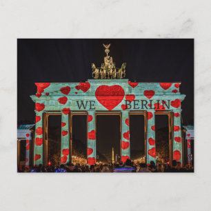 Brandenburg Gate Berlin Germany Postcard