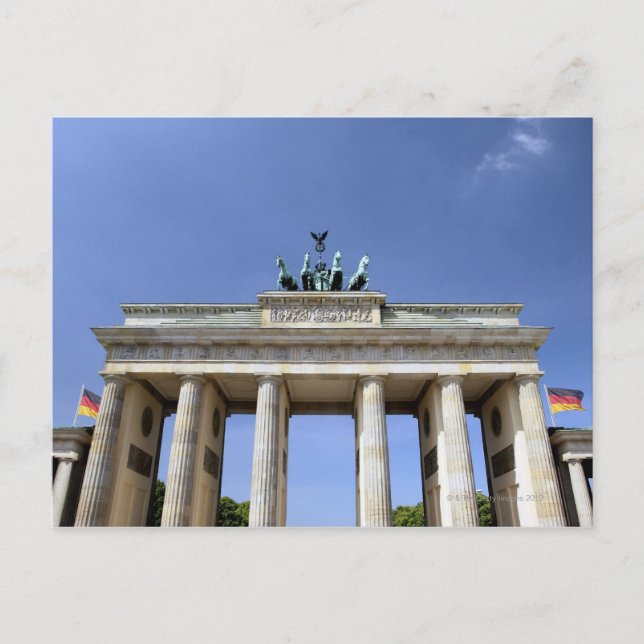 Brandenburg Gate, Berlin, Germany Postcard (Front)