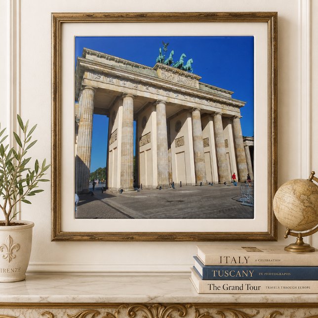 Brandenburg Gate, Berlin, Germany Tile (Brandenburg Gate, Berlin, Germany Ceramic Tile)