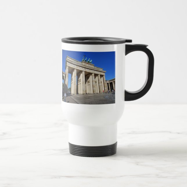 Brandenburg Gate, Berlin, Germany Travel Mug (Right)