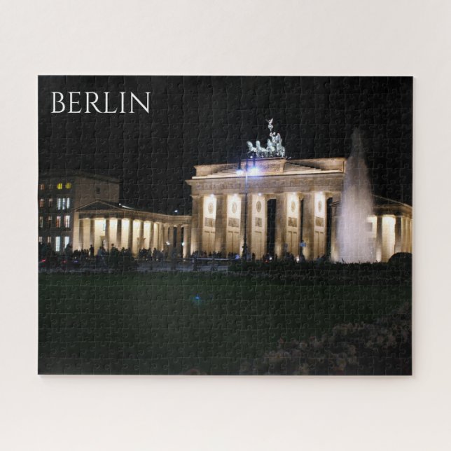 brandenburg gate berlin jigsaw puzzle (Horizontal)