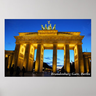 Brandenburg Gate, Berlin Poster