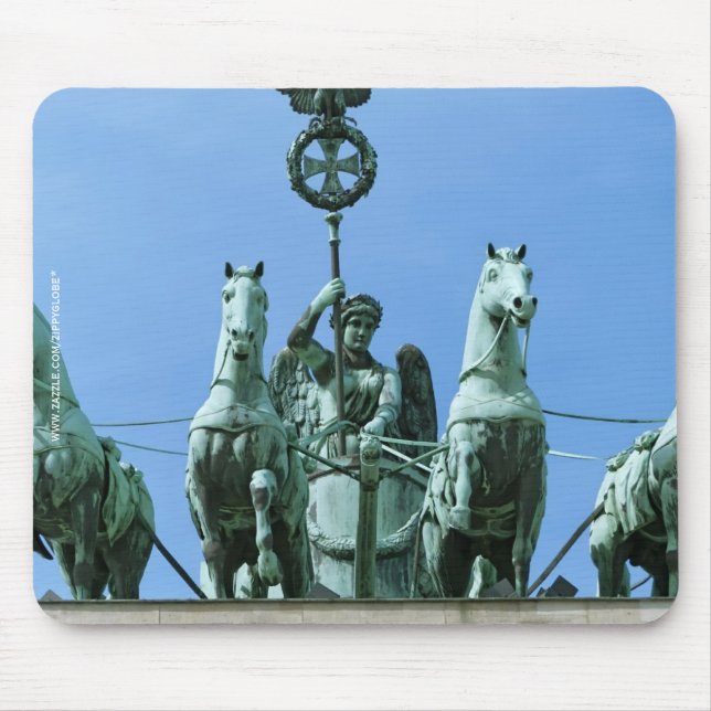 Brandenburg Gate Quadriga Berlin Mouse Mat (Front)
