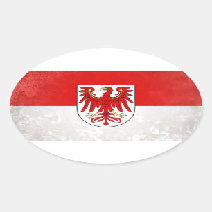 Brandenburg Oval Sticker
