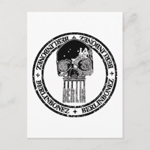 Brandenburg Skull Postcard