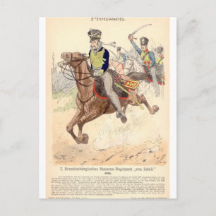 Brandenburger Hussar Postcard