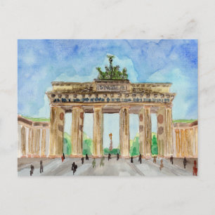 Brandenburger Tor Berlin Postcard