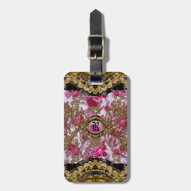 Brandfordshire Petal Girl Luggage Tag (Front Vertical)