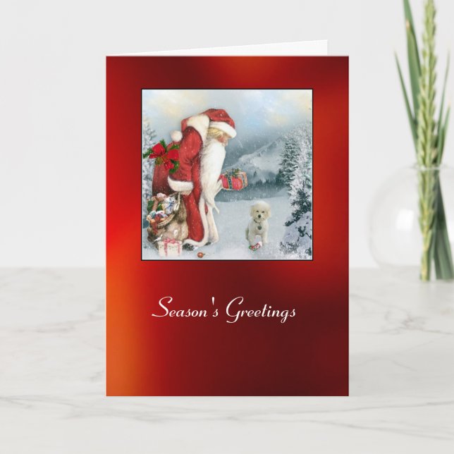 Brandi at Christmas Holiday Card (Front)