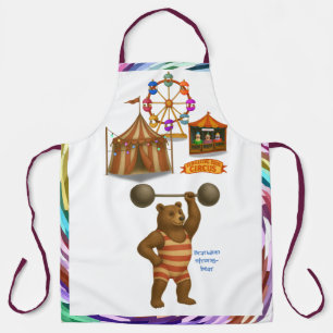 Brandon, circus strong-bear apron